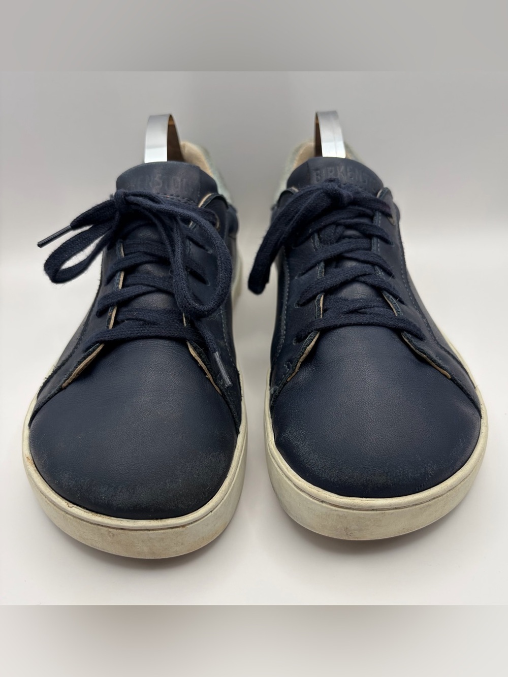 Youth Classic Navy Birkenstock Sneakers size 34